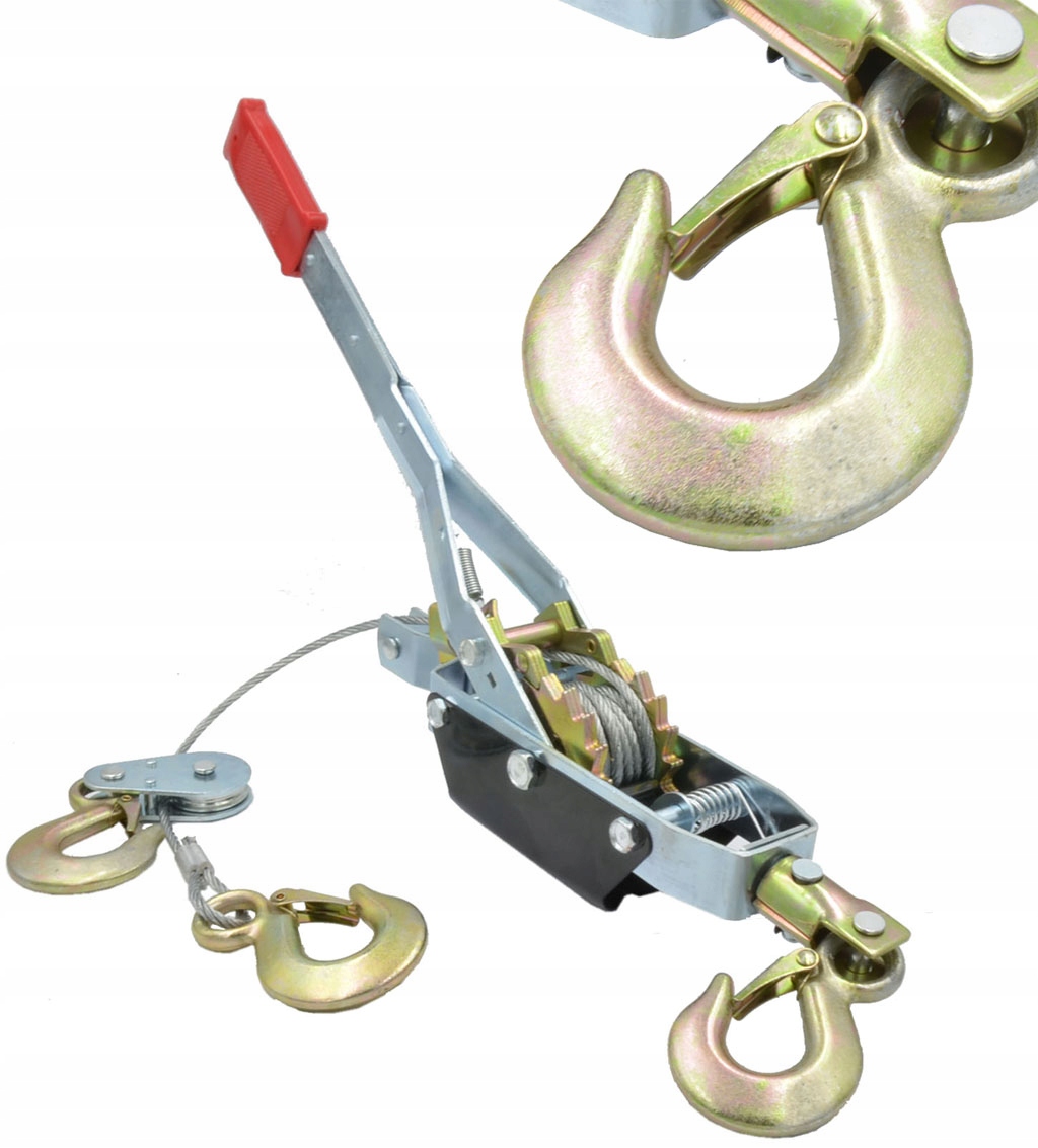 RUČNÝ NAVIJAK 4T 4000kg 3HÁČIKY